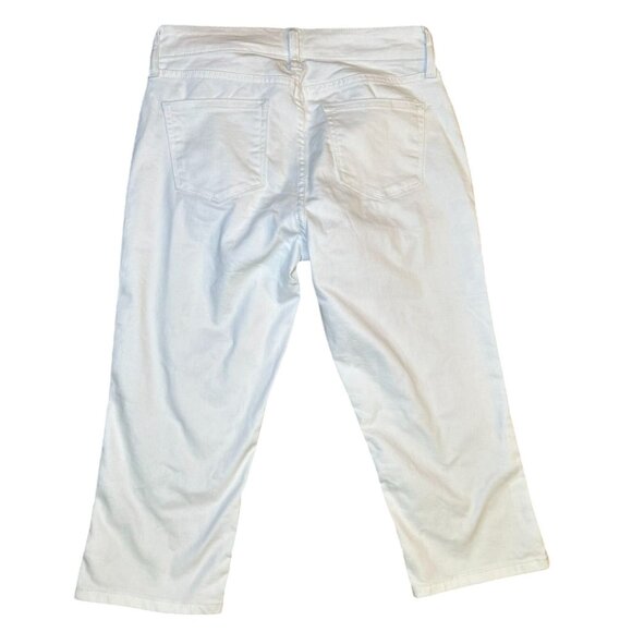 (5 for $25) St. John's Bay Secretly Slender Mid Rise Denim Capri Size 4P NWT - Picture 3 of 4